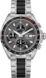 TAG Heuer Formula 1（F1）腕錶 無色 精鋼和陶瓷 精鋼 灰色