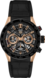TAG Heuer Carrera（卡萊拉）腕錶 黑色 鱷魚皮 精鋼和黃金 黑色