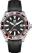 TAG Heuer Aquaracer（競潛）腕錶 黑色 橡膠 鋁鋼 Black