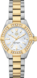 TAG Heuer Aquaracer（競潛）腕錶 無色 鍍層 精鋼 白色