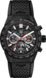 TAG Heuer Carrera（卡萊拉）腕錶 黑色 橡膠 陶瓷 黑色