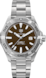 TAG Heuer Aquaracer（競潛）腕錶 無色 精鋼 精鋼 棕色