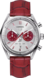 TAG Heuer Carrera（卡萊拉）腕錶 紅色 Alligator 精鋼 灰色
