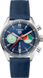 TAG Heuer Carrera（卡萊拉）腕錶  藍色 織物 精鋼 藍色