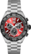 TAG Heuer Formula 1（F1）腕錶 無色 精鋼 精鋼 紅色