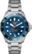 TAG Heuer Aquaracer（競潛）腕錶 銀色 精鋼 精鋼 藍色