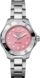TAG Heuer Aquaracer（競潛）腕錶 銀色 精鋼 精鋼 粉紅色