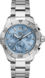 TAG Heuer Aquaracer（競潛）腕錶 銀色 精鋼 精鋼 淺藍色