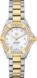 TAG Heuer Aquaracer（競潛）腕錶 無色 雙色鍍層 精鋼 白色