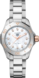 TAG Heuer Aquaracer（競潛）腕錶  無色 精鋼 精鋼 白色