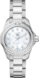 TAG Heuer Aquaracer（競潛）腕錶  無色 精鋼 精鋼 白色