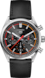 TAG Heuer Carrera（卡萊拉）腕錶 黑色 皮革 精鋼 黑色
