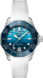 TAG Heuer Aquaracer（競潛）腕錶 白色 橡膠 精鋼 藍色