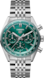 TAG Heuer Carrera（卡萊拉）腕錶  銀色 精鋼 精鋼 綠色