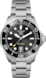 TAG Heuer Aquaracer（競潛）專業300腕錶 無色 精鋼 精鋼 黑色