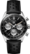TAG Heuer Carrera（卡萊拉）腕錶  黑色 皮革 精鋼 黑色