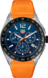 TAG Heuer Connected智能腕錶 橙色 橡膠 精鋼