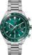 TAG Heuer Carrera（卡萊拉）腕錶 無色 精鋼 精鋼和陶瓷 綠色