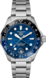 TAG Heuer Aquaracer（競潛）腕錶 銀色 精鋼 精鋼 藍色