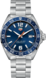 TAG Heuer Formula 1（F1）手錶 無色 精鋼 鋁鋼 藍色