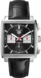TAG Heuer Monaco（摩納哥）腕錶 黑色 鱷魚皮 精鋼 黑色