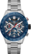 TAG Heuer Carrera（卡萊拉）腕錶 無色 精鋼 精鋼和陶瓷 藍色