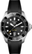 TAG Heuer Aquaracer（競潛）專業300腕錶 黑色 橡膠 精鋼 黑色