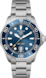 TAG Heuer Aquaracer（竞潜系列）Professional 300腕表 无色 精钢 精钢 蓝色