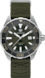 TAG Heuer Aquaracer（竞潜系列）腕表 卡其色 尼龙 精钢 HX0S04