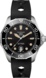 TAG Heuer Aquaracer（竞潜系列）Professional 300腕表 黑色 橡胶 钛金属 黑色