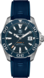 TAG Heuer Aquaracer（竞潜系列）腕表 蓝色 橡胶 精钢 蓝色