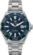 TAG Heuer Aquaracer（竞潜系列）腕表 无色 精钢 铝合金 蓝色