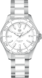 TAG Heuer Aquaracer（竞潜系列）腕表 无色 抛光精钢和陶瓷 精钢 白色