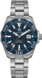 TAG Heuer Aquaracer（竞潜系列）腕表 无色 精钢 精钢 蓝色