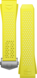 柠檬黄色橡胶表带