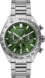 TAG Heuer Carrera（卡莱拉系列）腕表 无色 精钢 精钢 绿色